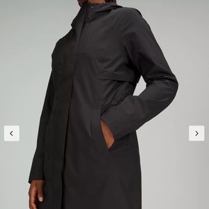 Band New With Tag Lululemon Rain Rebel Jacket Black size 6